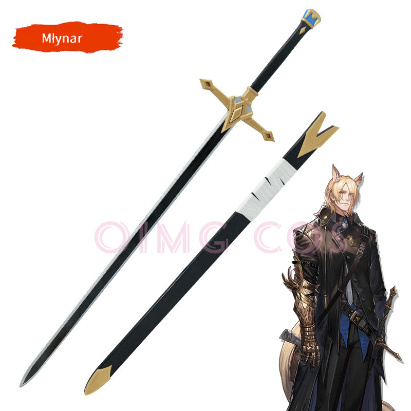 Anime Cosplay Sword - Arknights Mlynar Cosplay Props Model Knife