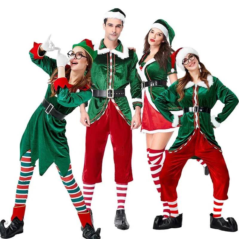 Santa Claus Cosplay Costume Ch - огляд і ціна Anime Cosplay For Couples