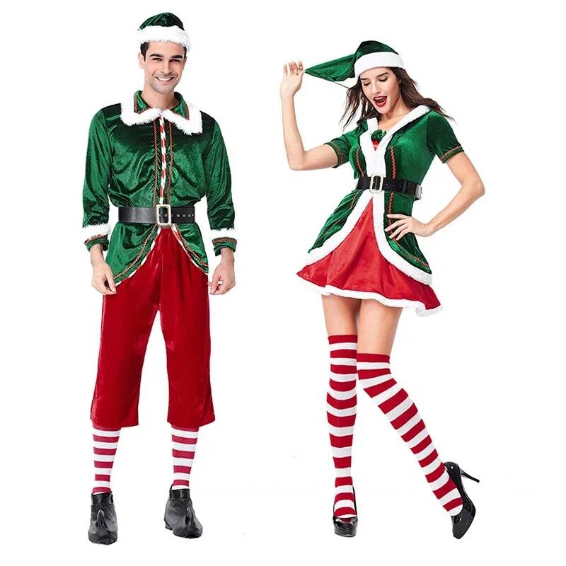 Santa Claus Cosplay Costume Ch - огляд і ціна Anime Cosplay For Couples