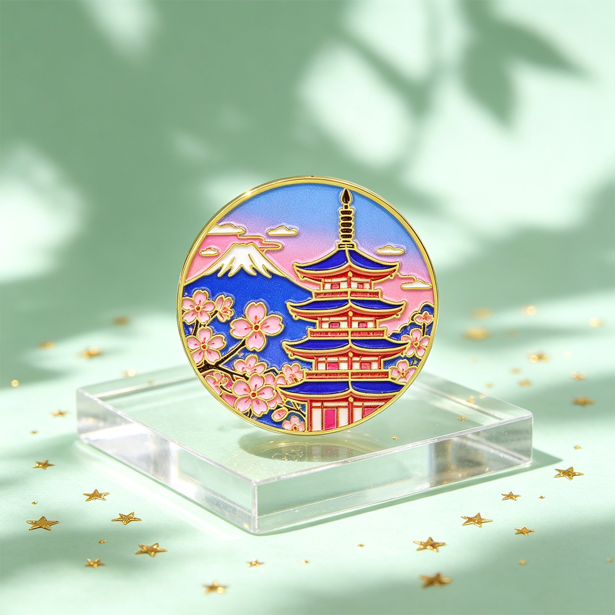 Japanese Cherry Blossom Enamel - огляд і ціна Anime Cosplay Easy