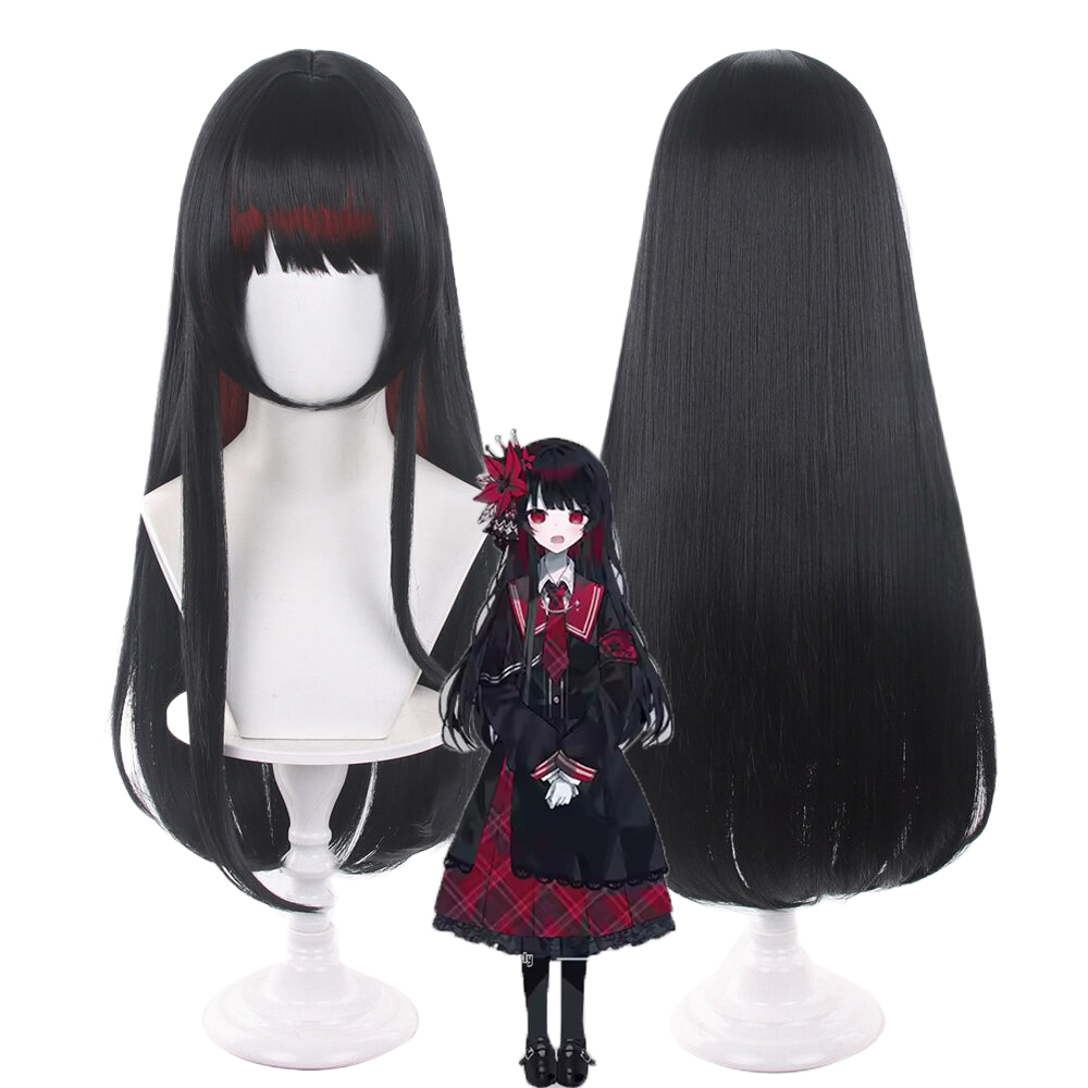 Anime Nikaido Hiro Cosplay Wig - огляд і ціна Anime Cosplay Girl With Black Hair