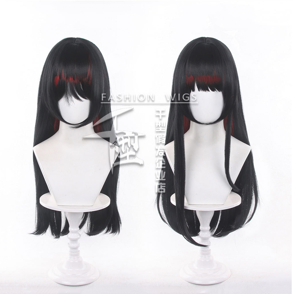 Anime Nikaido Hiro Cosplay Wig - огляд і ціна Anime Cosplay Girl With Black Hair