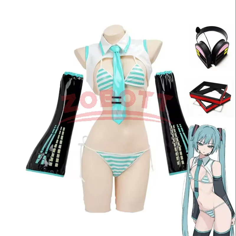 Anime Miku Cosplay Miku Formul - огляд і ціна Anime Cosplay Bikini