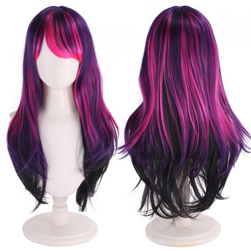Cos wig purple gradient foal h - огляд і ціна Anime Cosplay Recommendations