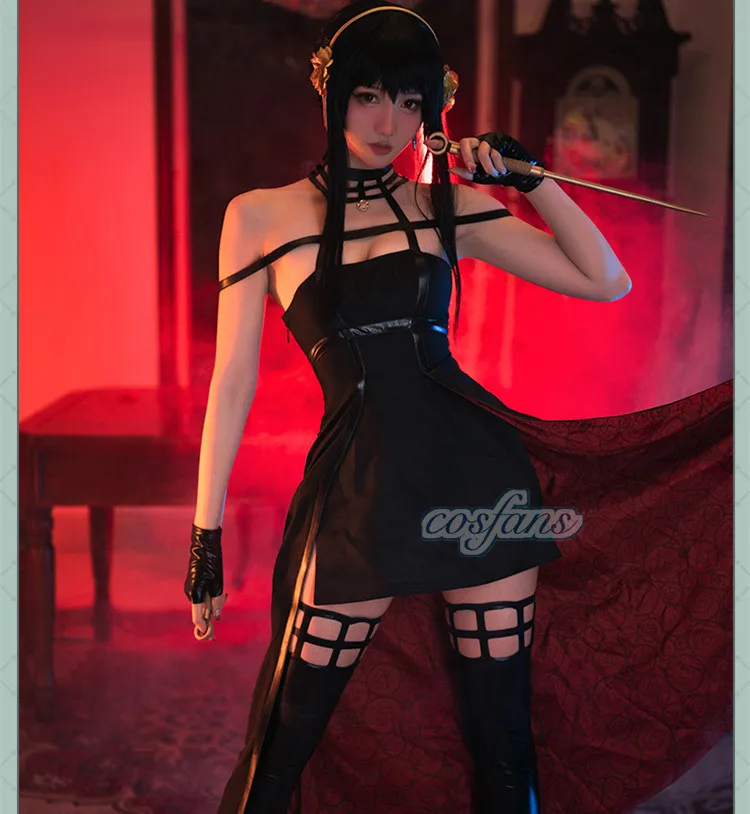 Spy X Family Yor Forger Cospla - огляд і ціна Anime Cosplay Yor