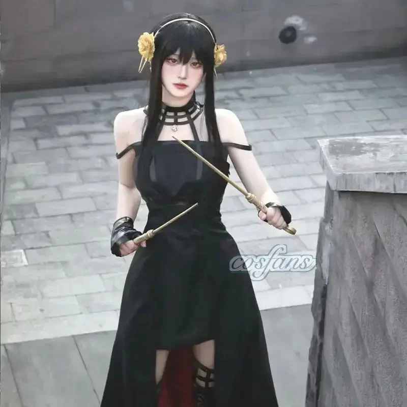 Spy X Family Yor Forger Cospla - огляд і ціна Anime Cosplay Yor
