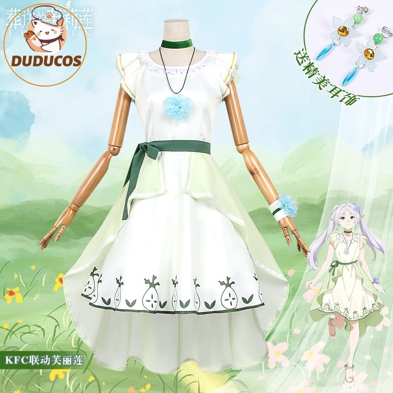 Anime Frieren: Beyond Journey' - огляд і ціна Anime Cosplay Dress For Women