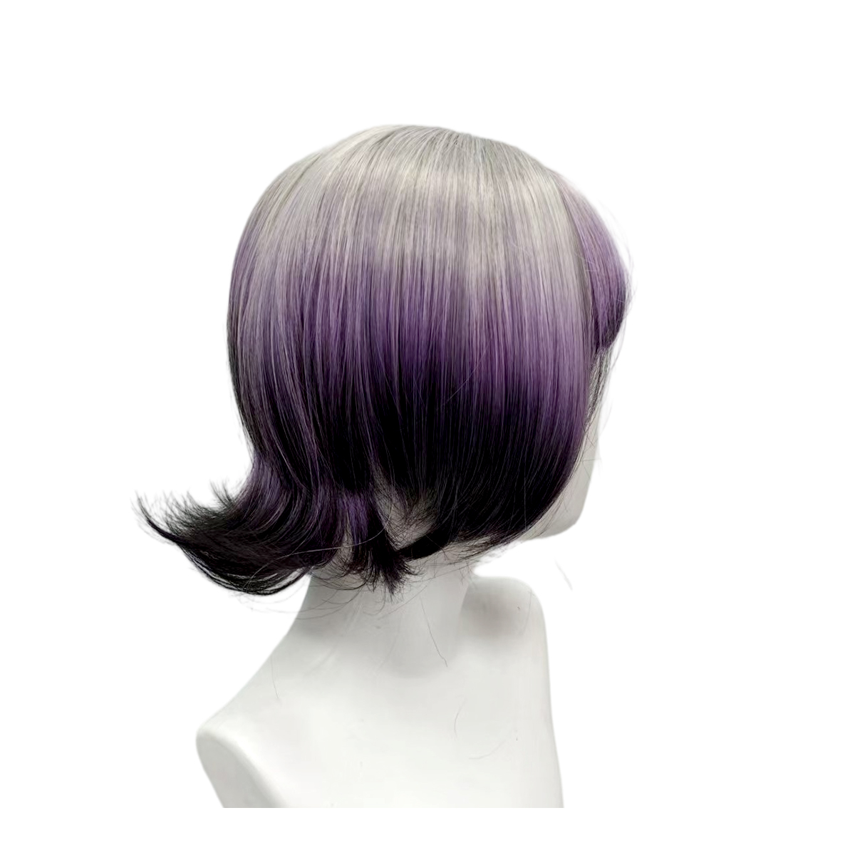 Grey Purple Black Ombre Bob Wi - огляд і ціна Anime Cosplay Girl With Black Hair