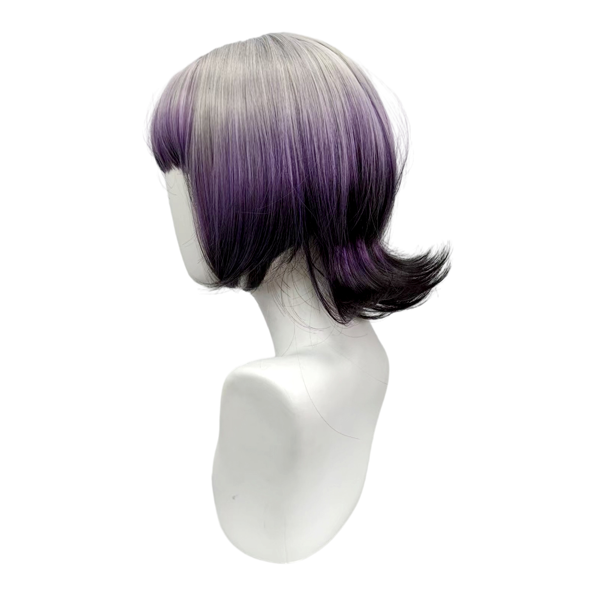 Grey Purple Black Ombre Bob Wi - огляд і ціна Anime Cosplay Girl With Black Hair